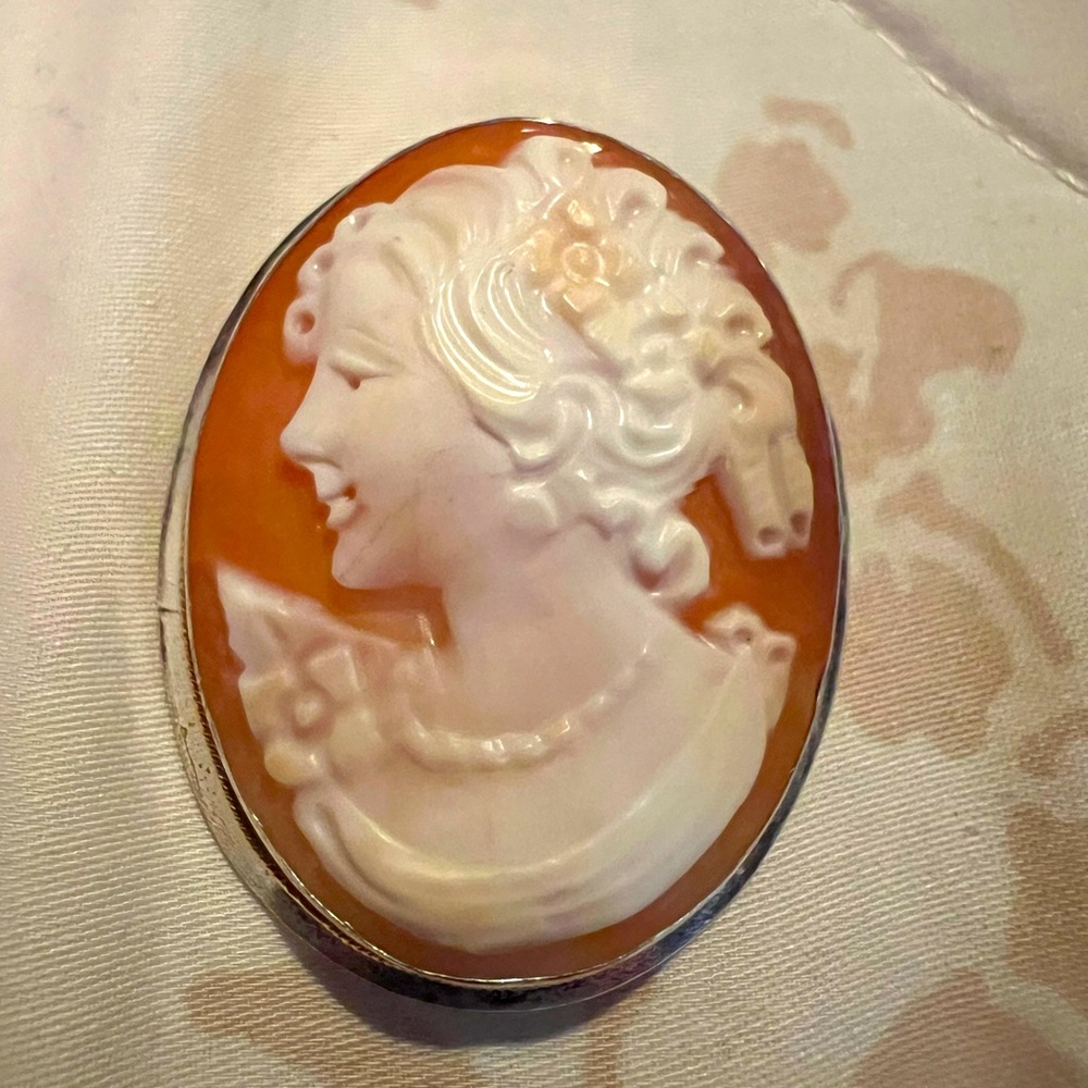 Vintage Cameo Brooch/Pendant